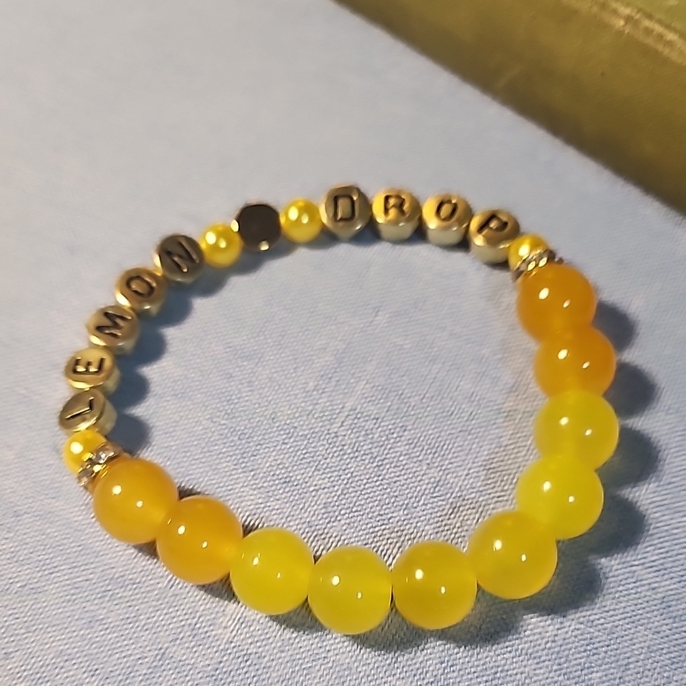 Kpop Inspired ATEEZ - Lemon Drop Bracelet